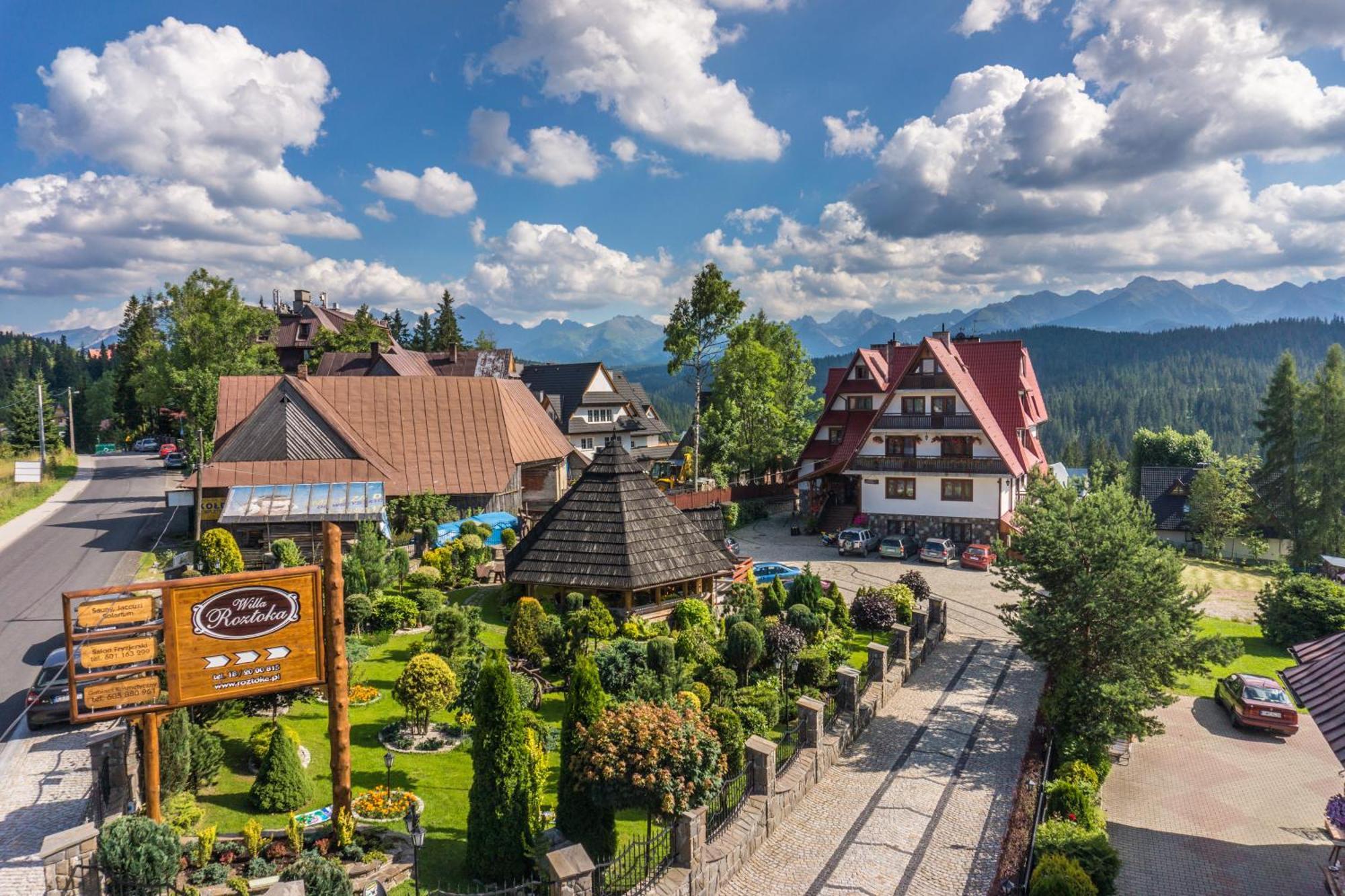 Willa Roztoka & Spa - Idealne Miejsce Dla Twojej Rodziny Bukowina Tatrzańska Exterior foto